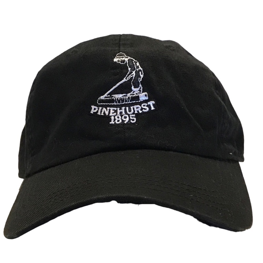 AHEAD Pinehurst Collection Black Golf Cap